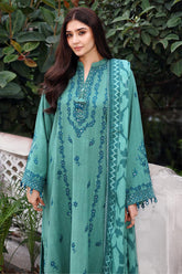 Soft, stylish, and sophisticated — Cross Stitch Fleur Whisper in khaddar.
